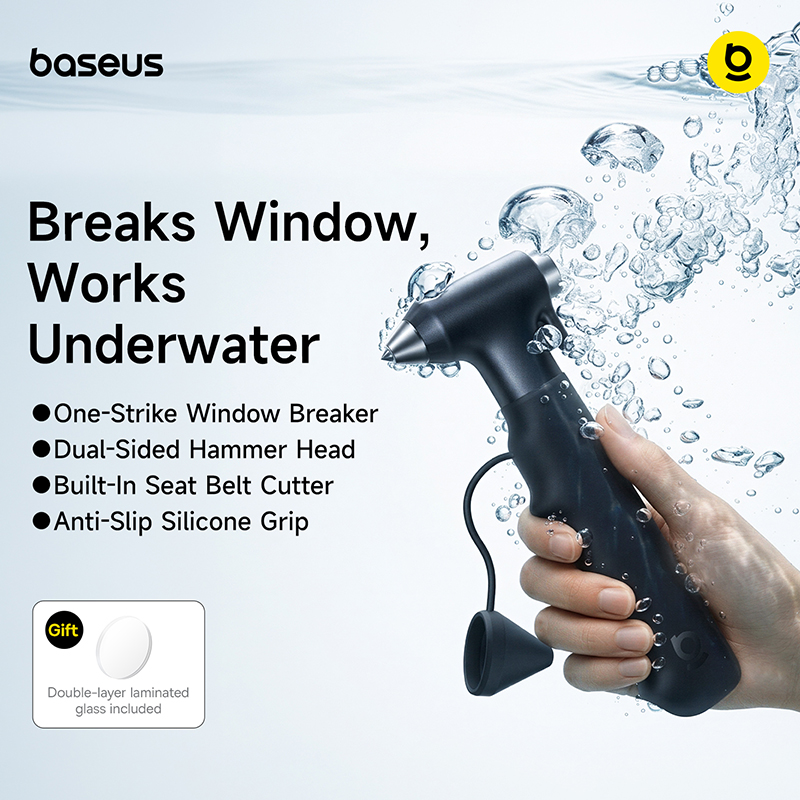 Car Emergency Tool Kit - Baseus GoTrip DT2 車用安全ハンマー 2 in