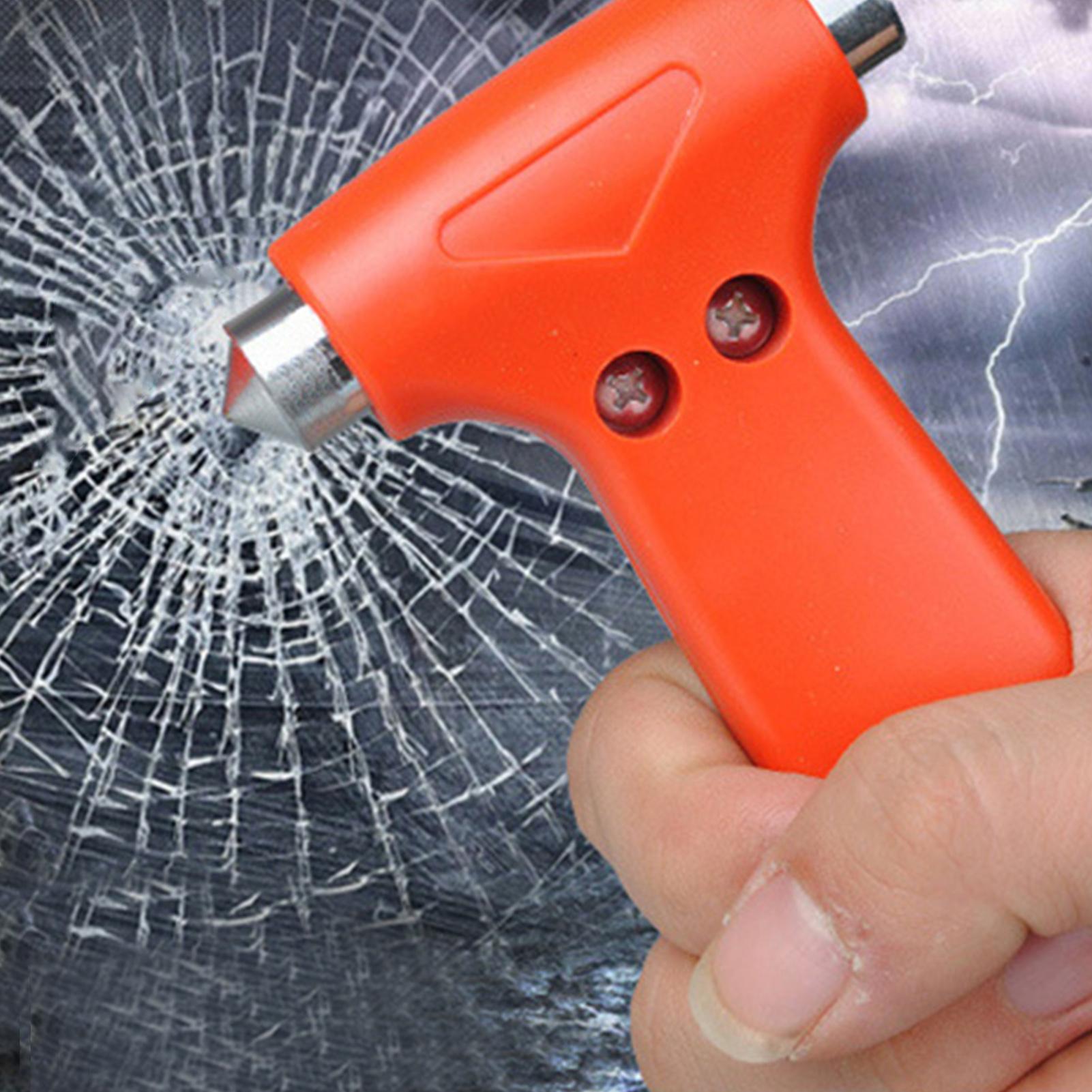 車用緊急安全ハンマー脱出ツール 車窓破壊器 シートベルトカッ - Car Emergency Tool Kit のレビューと価格