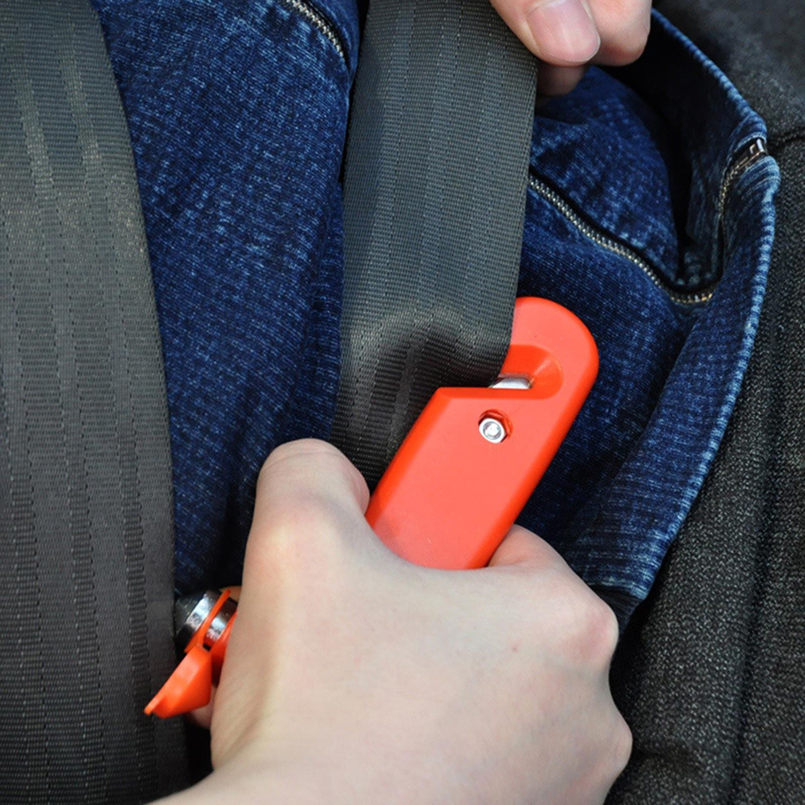 車用緊急安全ハンマー脱出ツール 車窓破壊器 シートベルトカッ - Car Emergency Tool Kit のレビューと価格