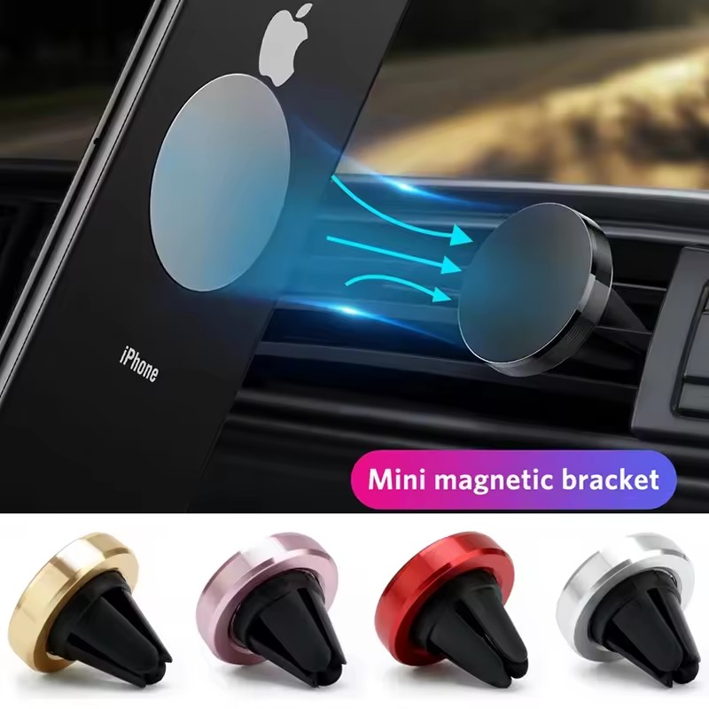 磁気式車載スマホホルダー エアコン吹き出し口用 スマートフォ - Car Accessories Xiaomi のレビューと価格