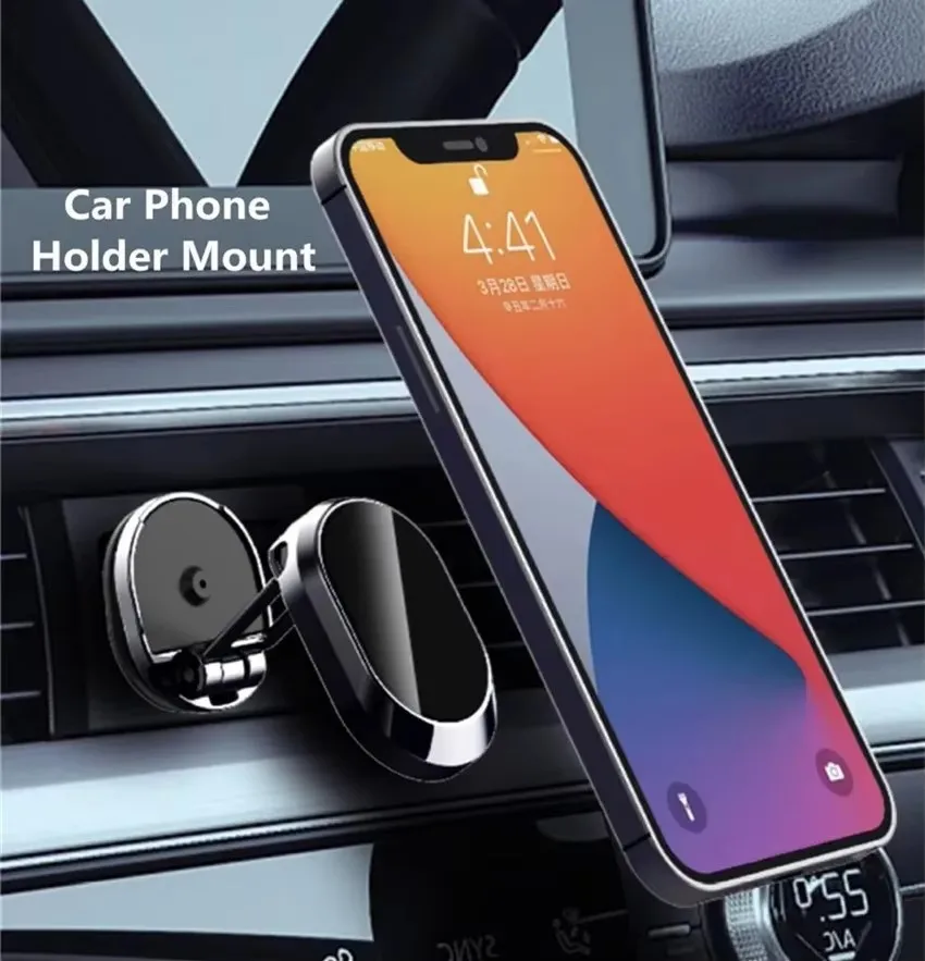 マグネット式車載スマホホルダー、マグネット式スマートフォンサ - Car Accessories Xiaomi のレビューと価格