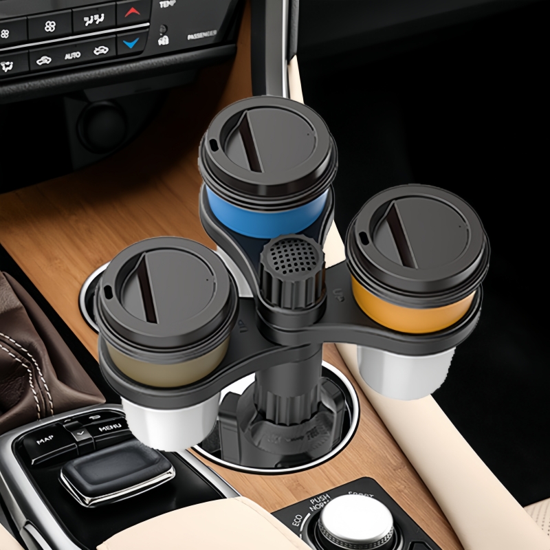 360 °   回転可能な3-in-1カーカップホルダー、頑 - Car Accessories You Must Have のレビューと価格