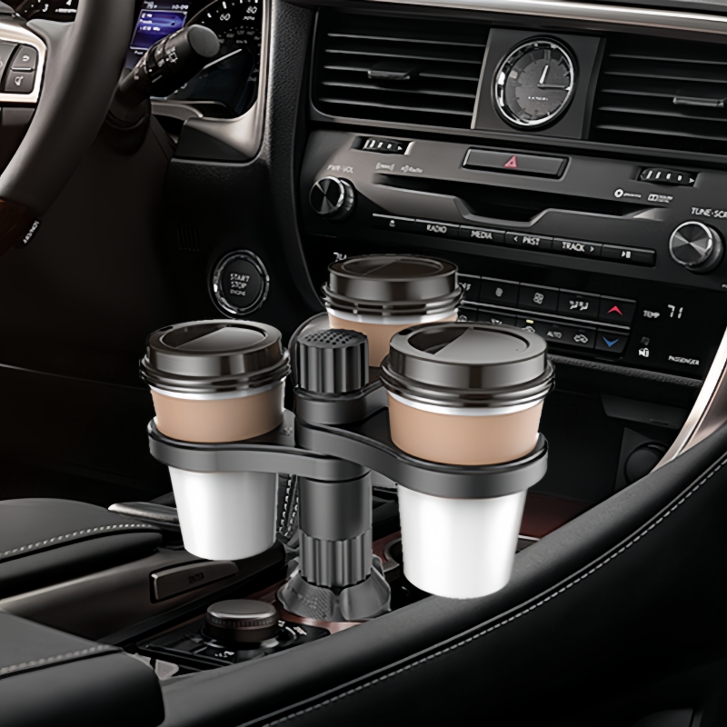 360 °   回転可能な3-in-1カーカップホルダー、頑 - Car Accessories You Must Have のレビューと価格