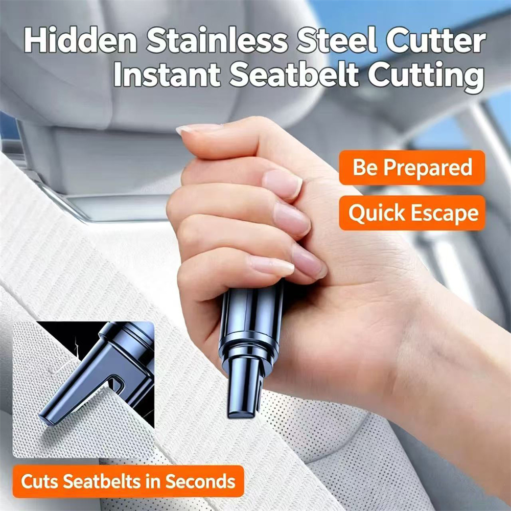 車用緊急ハンマー 車両救助ツール 安全ハンマー 脱出用シート - Car Emergency Tool Kit のレビューと価格