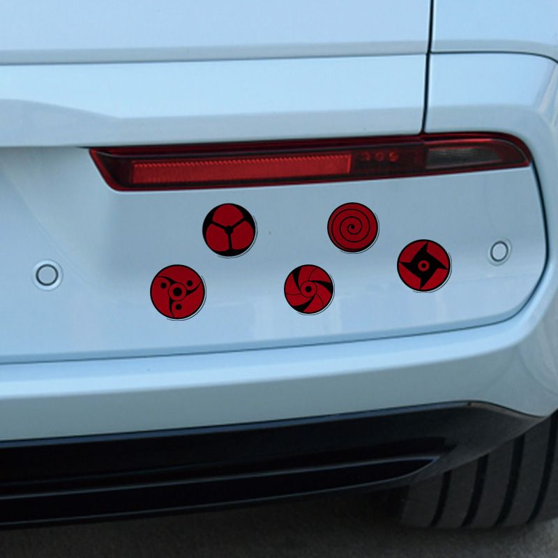 写輪眼ダイカットステッカーセット 防水ビニールデカール ヘル - Car Accessories Japanese のレビューと価格