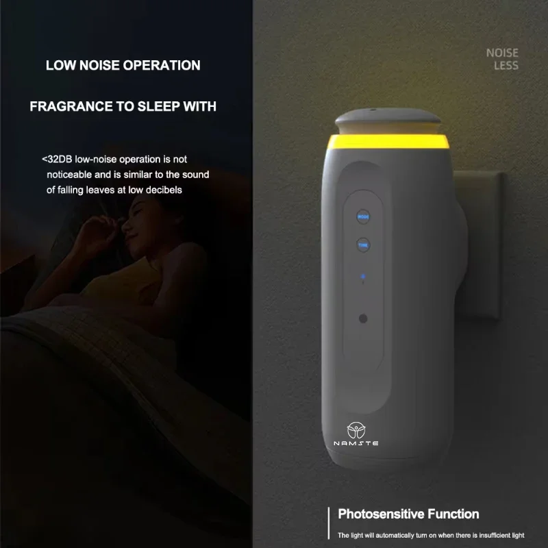NAMSTE ポータブルスマートディフューザー 100m³対 - Car Fragrance Diffuser のレビューと価格