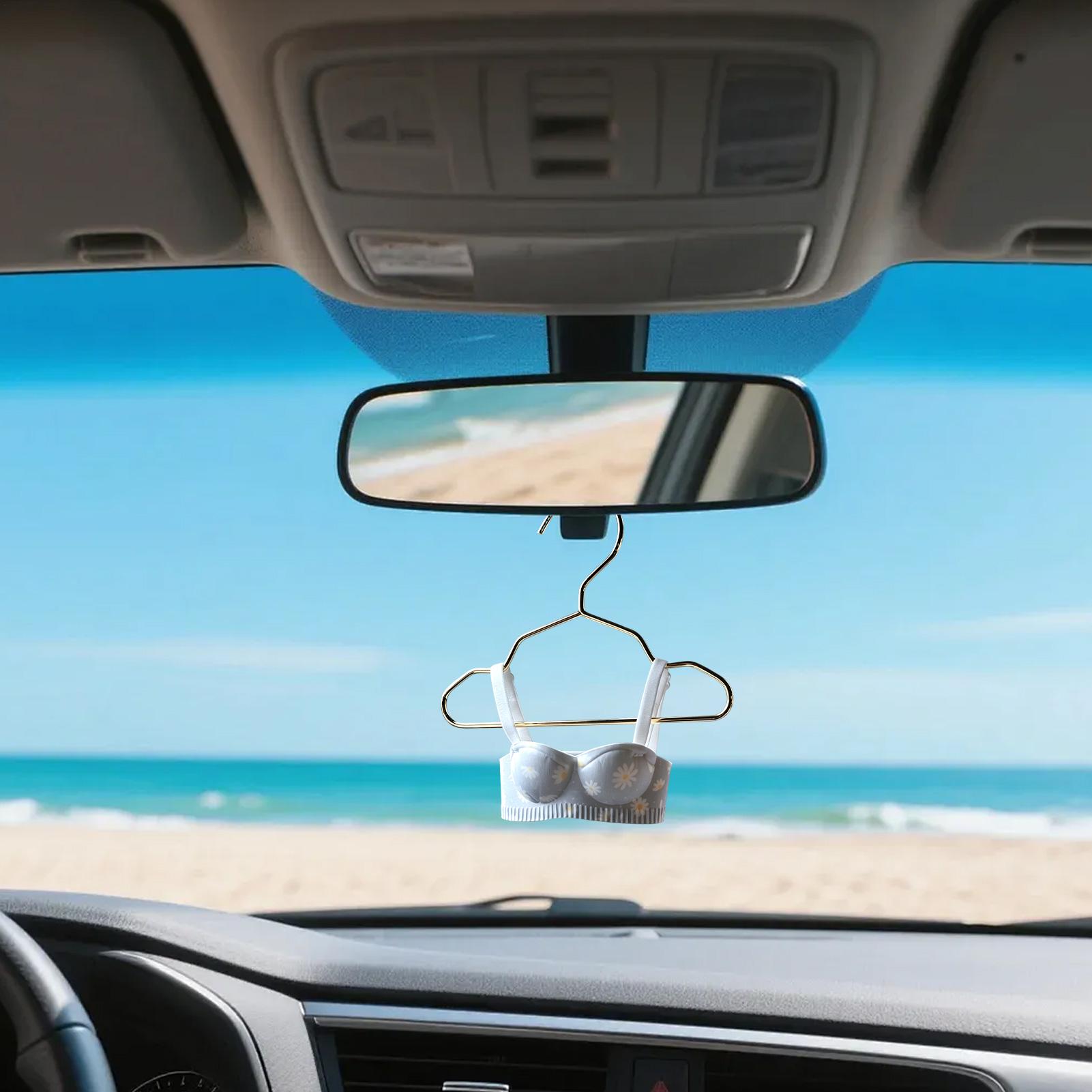 車のミラー装飾かわいいミニブラペンダント装飾バックミラー吊り - Car Accessories For Women のレビューと価格