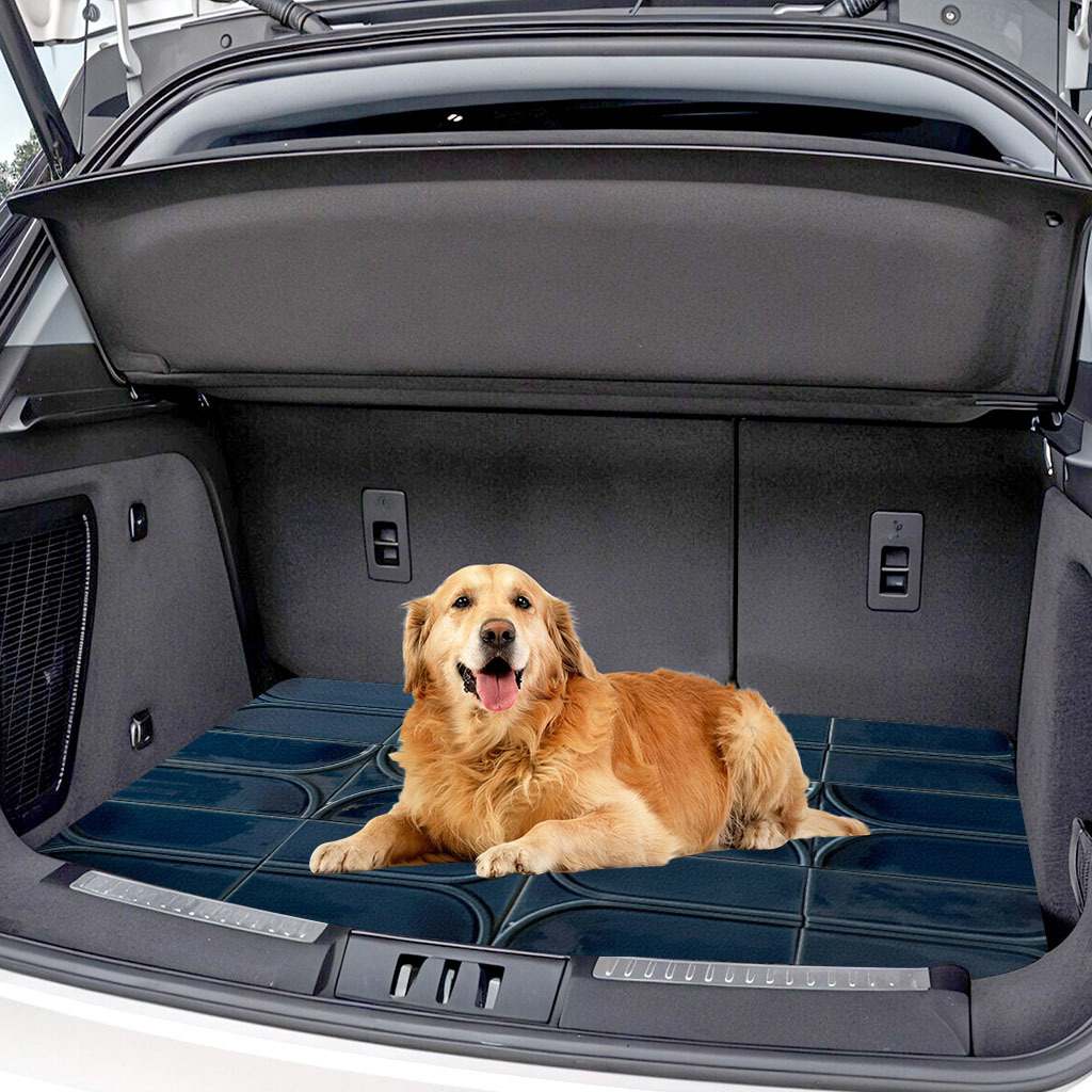 1枚入りプリントデザインカートランクマット、必須の旅行用品、 - Car Accessories You Must Have のレビューと価格