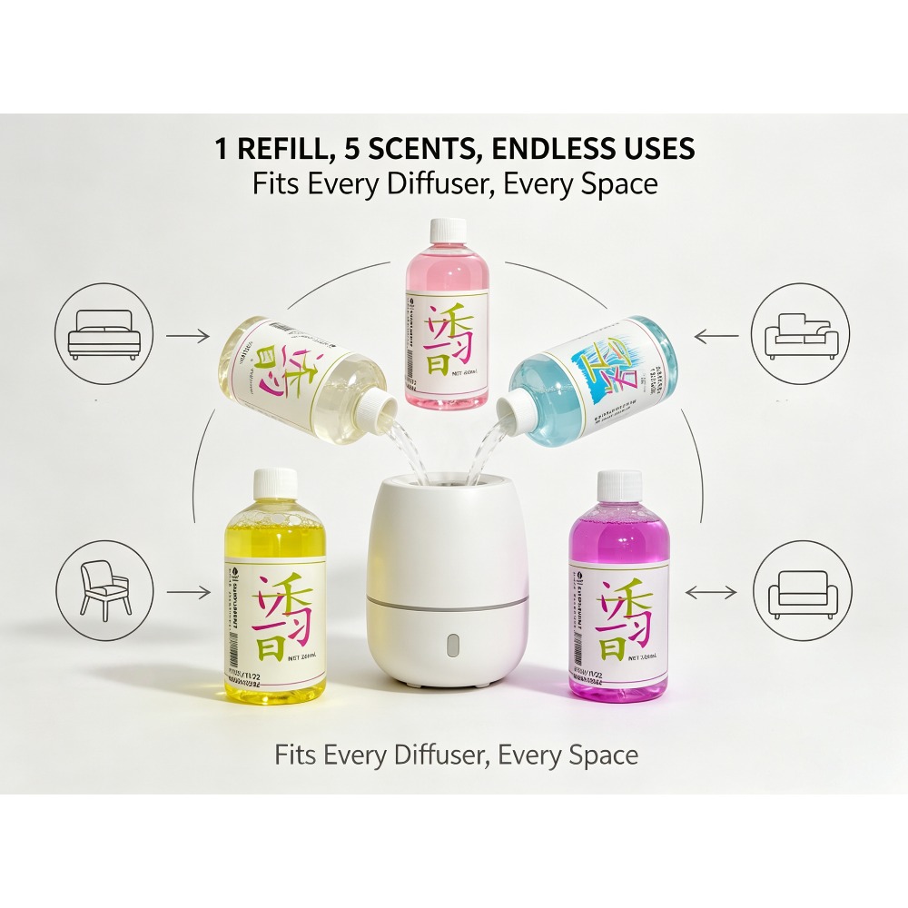 車用アロマリフィル/エアフレッシュナーリフィル、260ml大 - Car Fragrance Diffuser のレビューと価格