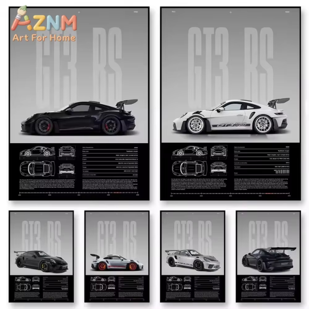 1pc ミニマリスト 911 GT3-RS 718 GT4  - Car Accessories Inside のレビューと価格