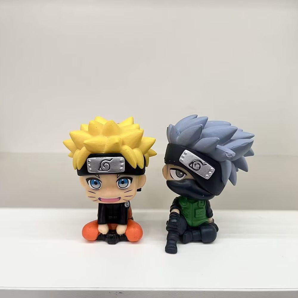 ナルト漫画かわいいフィギュアモデルカワイイ2Dちび人形車飾り - Car Accessories Japan のレビューと価格