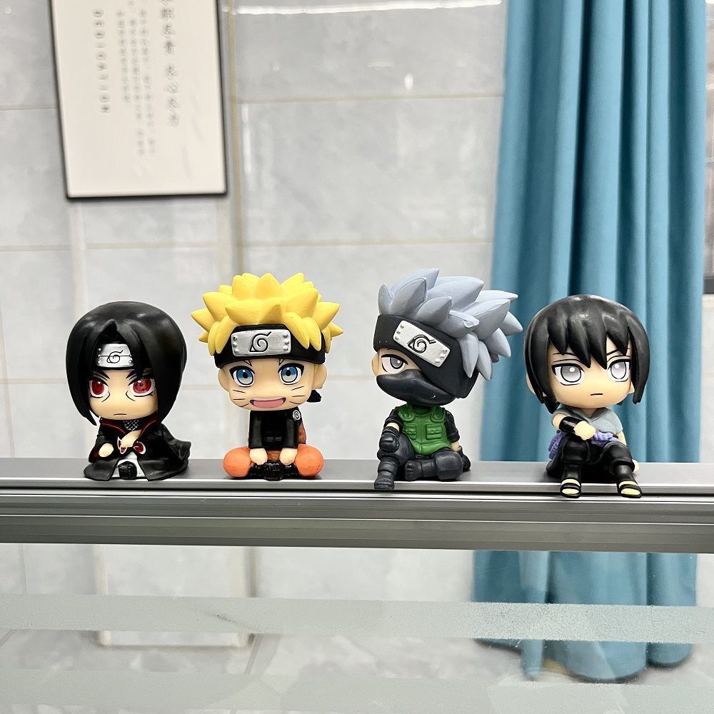 ナルト漫画かわいいフィギュアモデルカワイイ2Dちび人形車飾り - Car Accessories Japan のレビューと価格