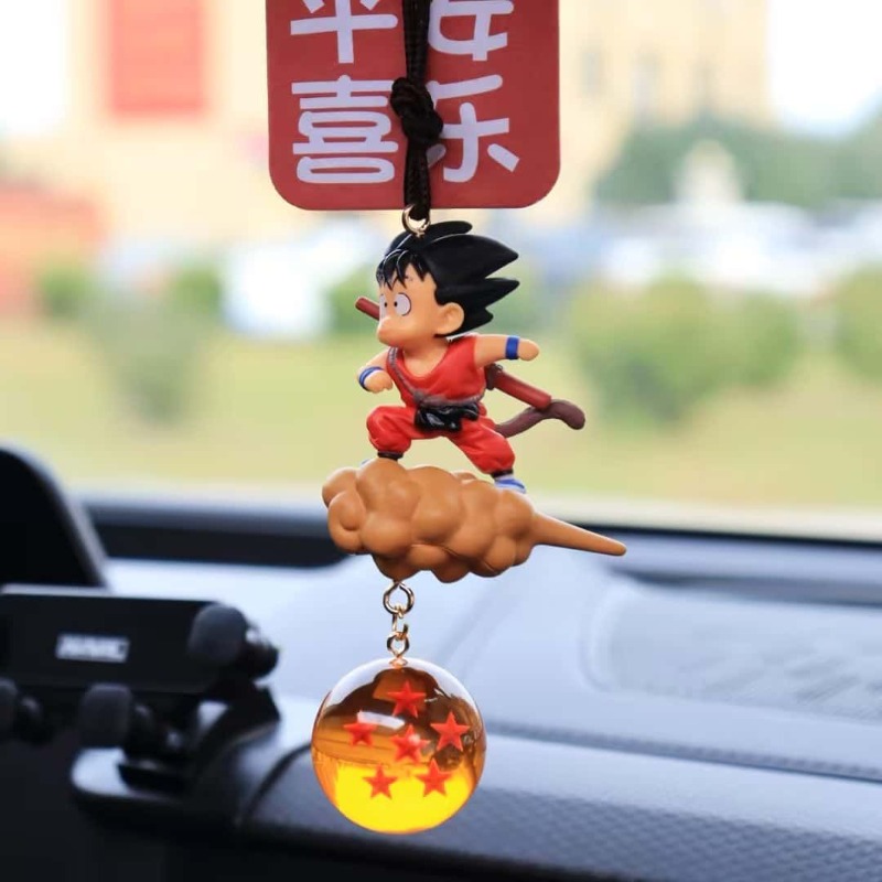 ドラゴンボール悟空飛行車キーホルダーかわいい漫画アニメファッ - Car Accessories Japan のレビューと価格