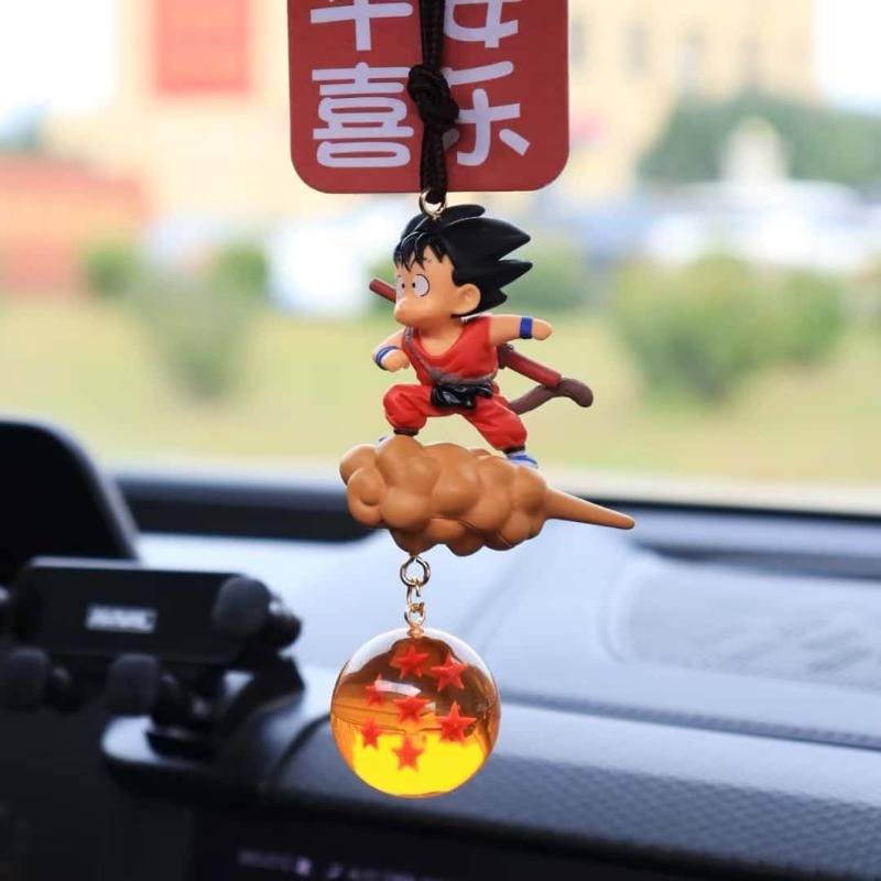 ドラゴンボール悟空飛行車キーホルダーかわいい漫画アニメファッ - Car Accessories Japan のレビューと価格