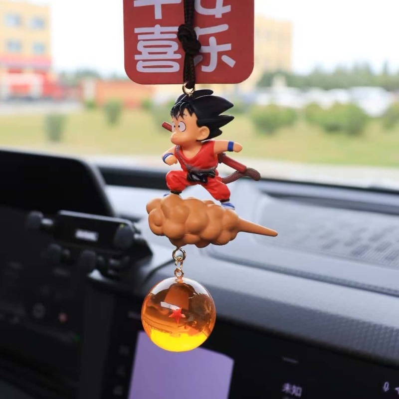ドラゴンボール悟空飛行車キーホルダーかわいい漫画アニメファッ - Car Accessories Japan のレビューと価格