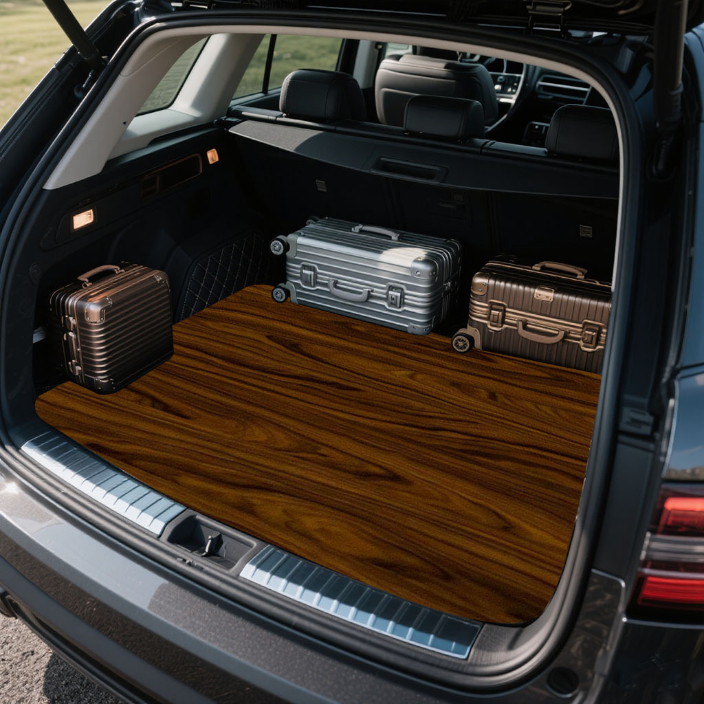 1枚入りプリントデザインカートランクマット、必須の旅行用品、 - Car Accessories You Must Have のレビューと価格