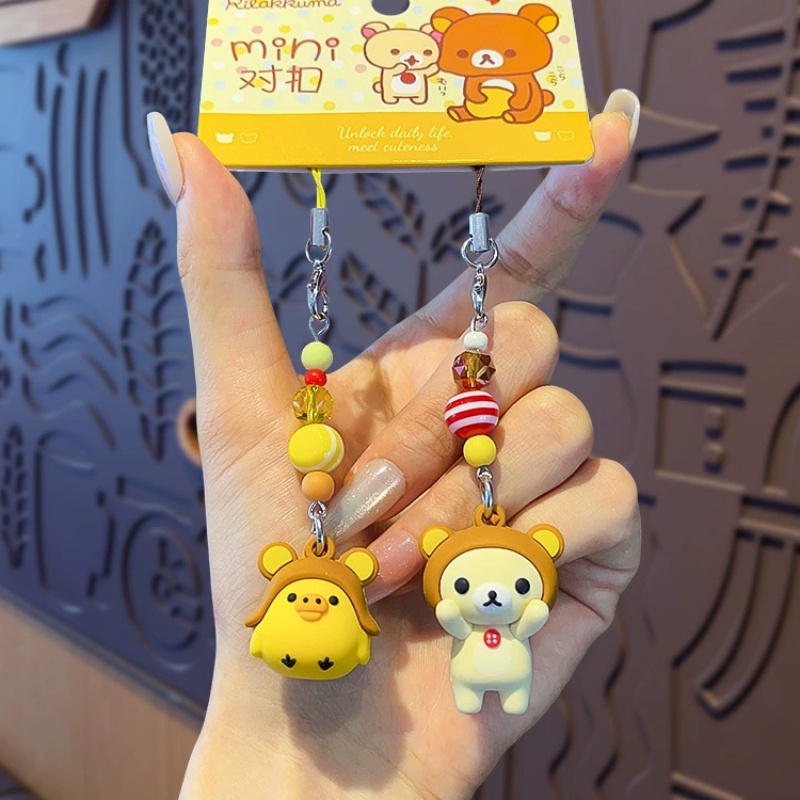かわいいリラックマ コリラックマ キーホルダー ちょう結びビ - Car Accessories Japan のレビューと価格