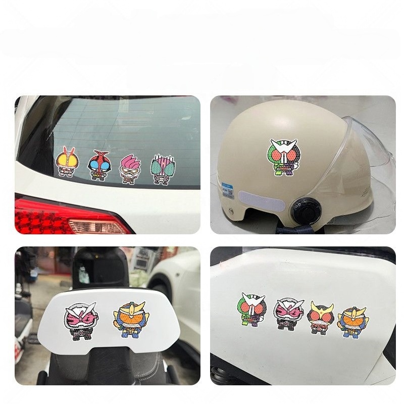 パーソナライズされた仮面ライダーの車用ステッカー、車の窓や車 - Car Accessories Japan のレビューと価格